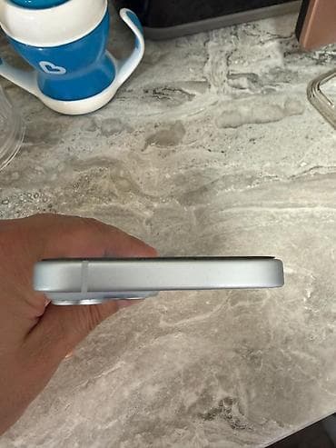 iphone 17 pro mini: IPhone 15, Б/у, 128 ГБ, Голубой, Защитное стекло, Чехол, 100 % — 2