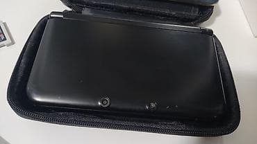 game console: 3DS LL (XL) японской ревизии, в переносном кейсе, с зашитным чехлом — 2