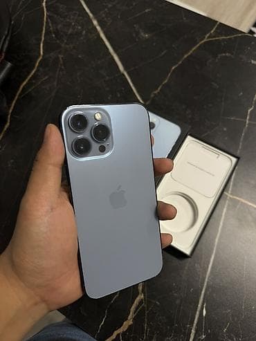 Apple iPhone: IPhone 13 Pro, 128 ГБ, Sierra Blue, Коробка — 1