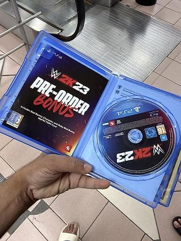 WWE 2K23 — диск для PS4 - Полная версия игры на физическом носителе