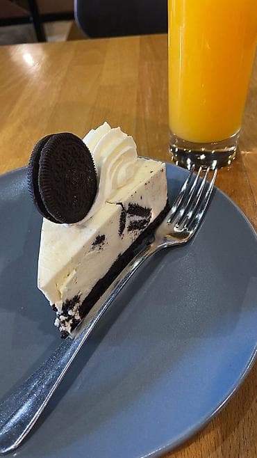 Чизкейк с печеньем Oreo - Нежная сливочно-сырная начинка с ванильными