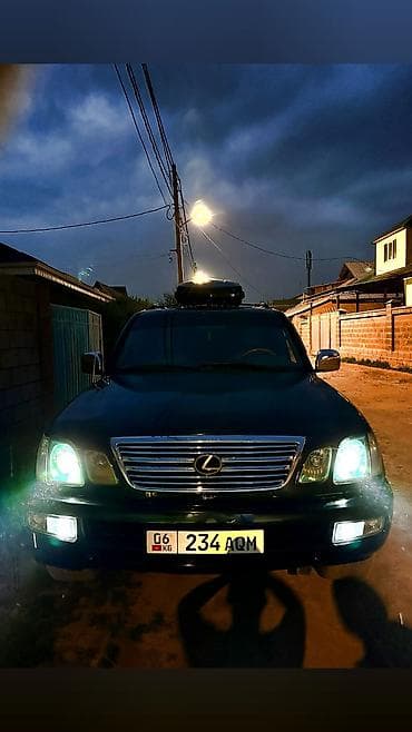 Lexus LX: 2000 г., 4.7 л, Автомат, Газ, Внедорожник