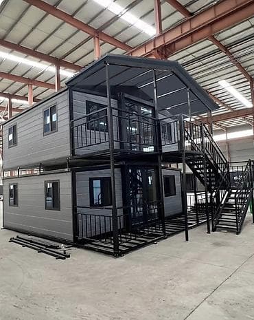 съёмный дом: Модульные дома из стальных блоков - Архитектура: одно-, двух- и — 1