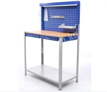 Верстак слесарный garage SET 2 с экраном и светом Новый верстак в