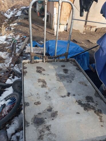 Садовая мебель: Садово-строительная тачка и тележка, Стальная, Четырехколесная — 3