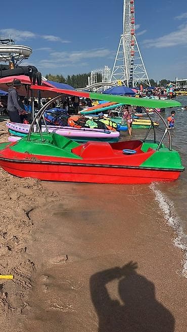 rc модели: Катамаран прогулочный с тентом - Тип: педальный катамаран (водный — 1