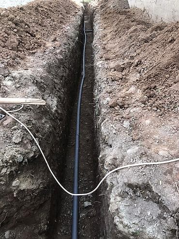 Курулушту биротоло бүтүрүү: Канализация иштери | Канализация казуу, Септик казуу, Канализация түтүктөрүн орнотуу 6 жылдан ашык тажрыйба — 2