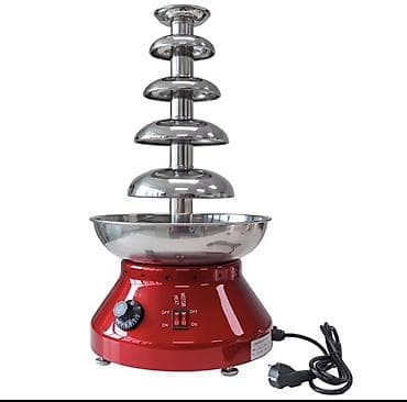 Другое оборудование для бизнеса: Шоколадный фонтан 
Метериал: нержавеющая сталь чаша — 1