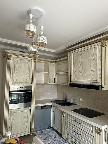 стол стул детский: Кухонный гарнитур, Б/у, цвет - Бежевый — 2