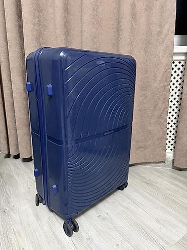 Сумкалар: Чемодан, Материалы: Желим, Чоң (70 л ашык, 360°га айлануучу дөңгөлөктөр — 2