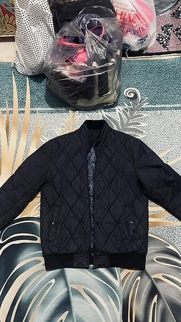 бомбео: Мужская стёганая куртка - Цвет: чёрный - Крой: прямой, длина до бедра — 3