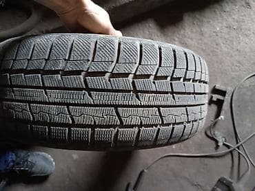 Шины: Шины 215 / 55 / R 17, Зима, Б/у, Пара, Легковые, Toyo — 1