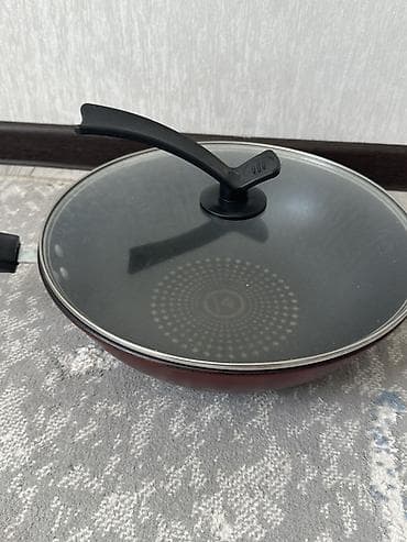 камни декор: Сковорода-вок с крышкой - Тип: глубокая сковорода/вок с антипригарным — 3