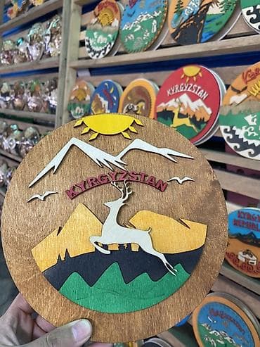 сувит: Деревянные сувениры с сухофруктами Цена от 300 до 1000с Сухофрукт — 2