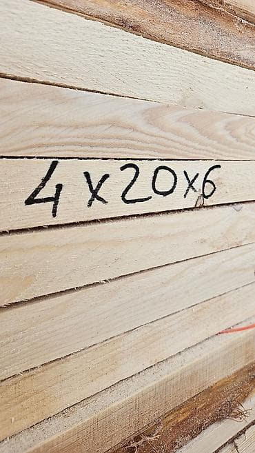 Рейки: Рейка строганая/обрезная из хвойных пород. Размер: 4 × 20 × 6 — 2