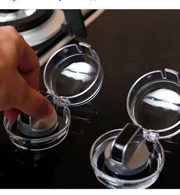 Продаю защитные колпачки на газовые ручки! Количество 7шт, по 60сом -