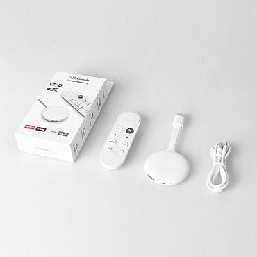 бу телевизор с интернетом: TV-Приставка Google chrome cast with Google TV (4K) Все ваши любимые — 5