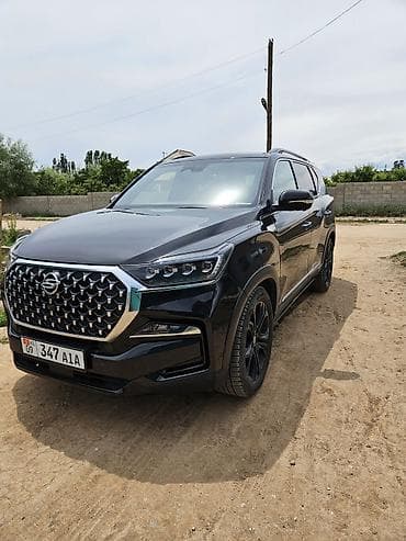 red cell: SsangYong Rexton, черный SUV - Кузов: 5‑дверный внедорожник — 10