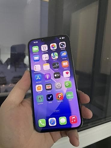 IPhone 13 Pro Max, Б/у, 128 ГБ, Графит, Защитное стекло, Чехол, 81 %