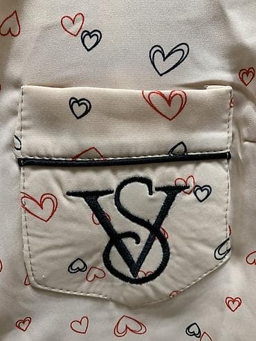 victoria secret: Пижамный комплект Victoria’s Secret - Модель: рубашка на пуговицах + — 3