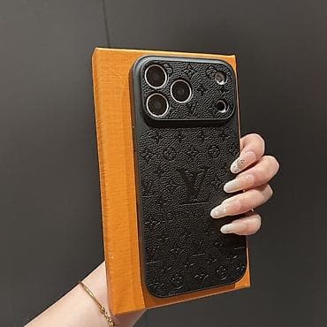 Техника и электроника: Премиальные чехлы для iPhone с рельефным монограммным узором LV. - — 2