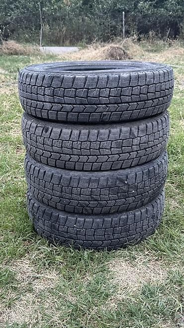 шины на демио: Шины 165 / 70 / R 14, Зима, Б/у, Комплект, Легковые, DUNLOP — 1