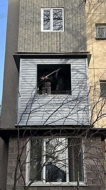 Услуги по строительству и ремонту: Отделка и остекление балконов/лоджий «под ключ» - Монтаж ПВХ-окон — 3
