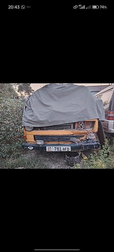 neta машина цена: Volkswagen Transporter: 1985 г., 1.9 л, Механика, Дизель, Бус — 1