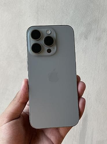 xs iphon: IPhone 15 Pro, Б/у, 256 ГБ, Natural Titanium, 87 % — 1