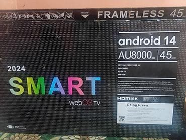 samsung 26: Продаётся Б/У Смарт‑телевизор 45" UHD 4к AU8000 (2024) - Экран: 45 — 2