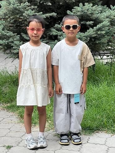 Платья: Детское платье, цвет - Розовый, Новый — 9