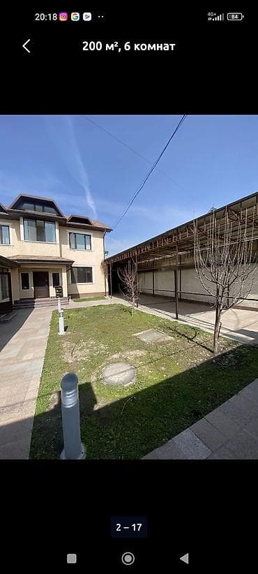 200 м², 6 бөлмө, Брондолгон эшиктер — 1