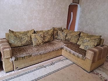 диван диваныч: Угловой диван, C подушками — 1