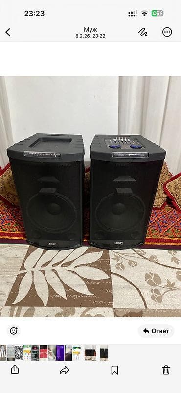 купить колонки амфитон: Продаю новый в коробке со встроенным усилителем и микрофоном работает — 10