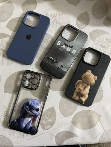 Чехлы на айфон 15про Все отдам за 500 В комплекте: - Силиконовый