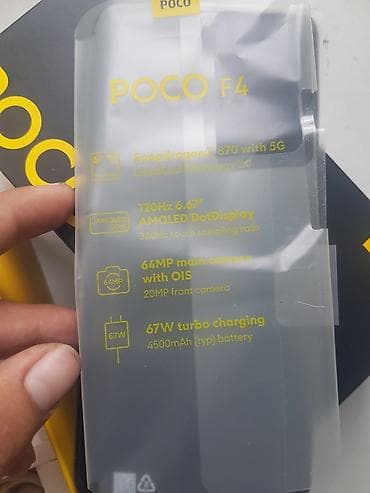 mi tablet: Poco F4, Новый, 256 ГБ, цвет - Черный, 1 SIM, 2 SIM, eSIM — 10