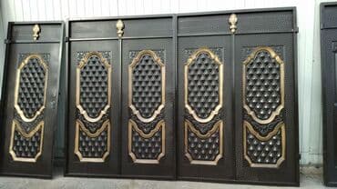 ворота для дачи: Ворота, распашные откатные, металл Россия, отличного качества — 7