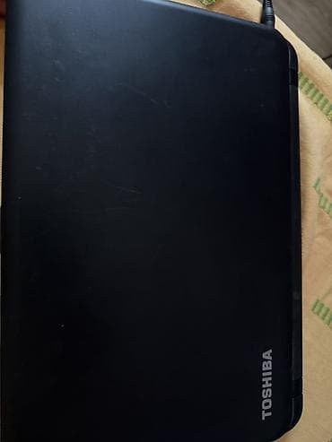 Техника и электроника: Ноутбук Toshiba, Для учебы, Б/у, Intel Celeron, ОЗУ, RAM: 4 ГБ — 3