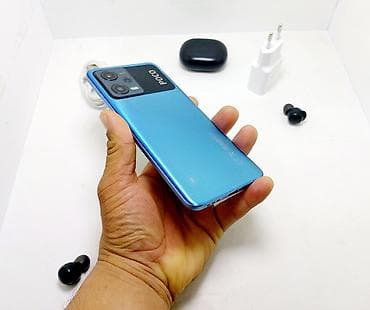 Poco X5 Pro 5G, Б/у, 256 ГБ, цвет - Синий, 1 SIM, 2 SIM — 10