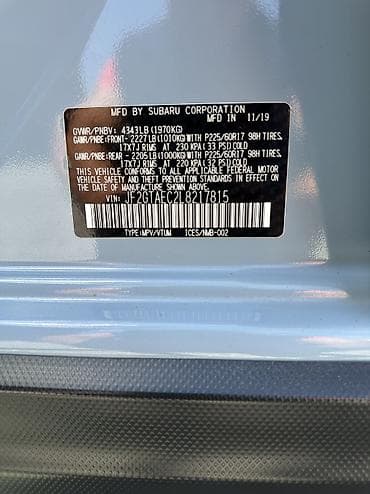 mini coper: Subaru Crosstrek: 2020 г., 2 л, Вариатор, Бензин, Кроссовер — 3