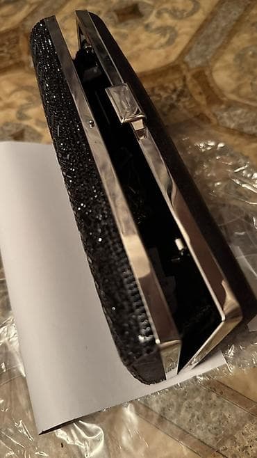 Бижутерия: Клатч, Материалы: Айкалыштырылган материал, Аялдарга, Жаңы — 6