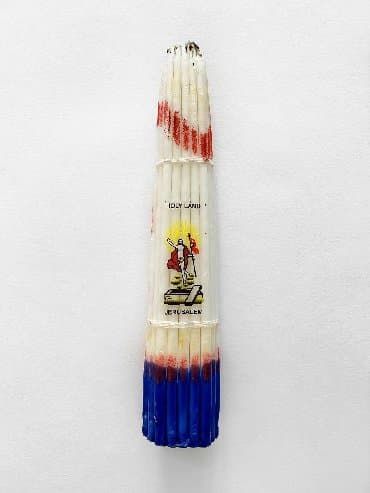 свечи церковные оптом: Иерусалимские свечи 5 видов парафиновых (желтые — 2