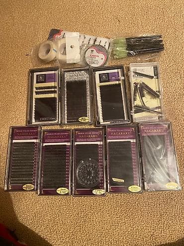 пинцеты: Нагараку 6 новых упаковок С изгиб:8мм, 9мм, 10мм,11мм,12мм,а также — 1