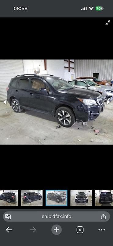 legacy bl: Subaru Forester: 2017 г., 2.5 л, Вариатор, Бензин, Кроссовер — 10