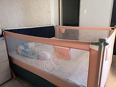 Бортики для детских кроватей, Б/у, цвет - Розовый