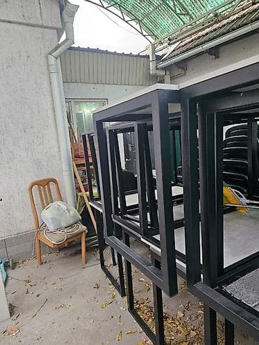 с железными ножками стол: Ножки для мебели, Для стола, Железо — 1