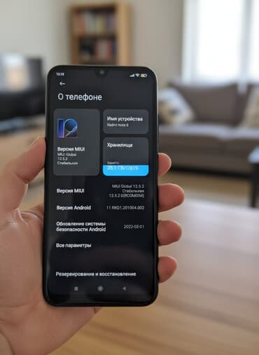 микрофон проводной: Redmi, Redmi Note 8, Б/у, 128 ГБ — 2