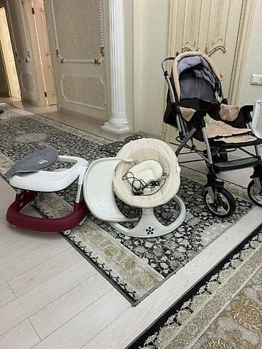 Представляем детские ходунки, выполненные в сочетании белого и at lalafo.kg Представляем детские ходунки, выполненные в сочетании белого и