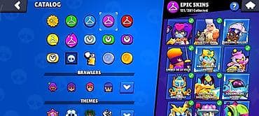 Видеоигры и приставки: Аккаунт Brawl Stars высокого уровня - Общий прогресс: Дорога трофеев — 5