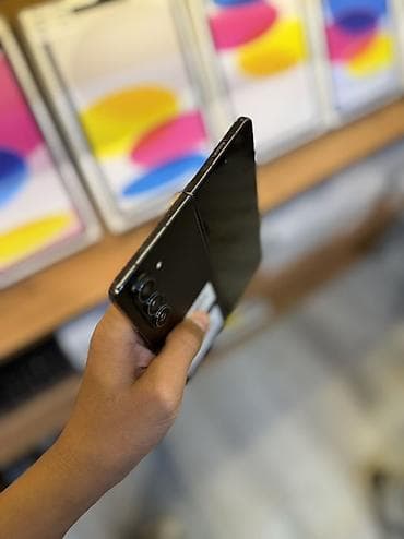 samsung galaxy a90: Samsung Galaxy Z Fold 5, Б/у, 512 ГБ, цвет - Черный, В рассрочку, 1 SIM, 2 SIM, eSIM — 4
